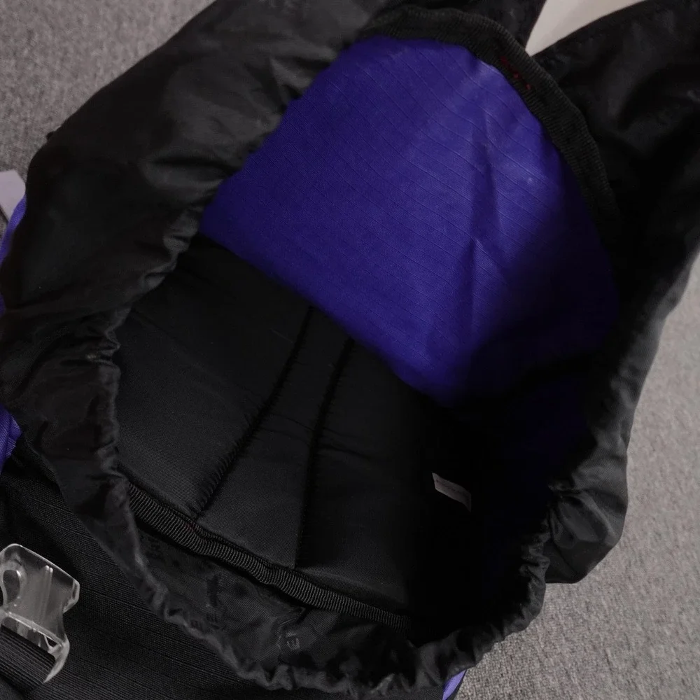 REI HalfDome Shoulder Bag One Size Purple Hiking Pack Padded Straps Nylon 50L